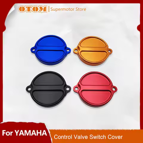 OTOM Motorcycle Exhaust Control Valve Switch Cover CNC For YAMAHA DT230 Loncin MT250 GPX TSE250R 2 S