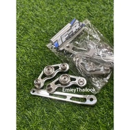 🔥KAWASAKI KR150/RR150/KRZ/ZSR/ZX150/SERPICO BREKET/BRACKET EKZOS EXHAUST CNC CAP FOOTREST CNC THAILO