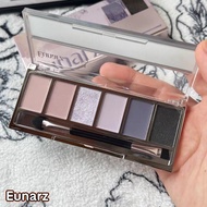 [Heavy New Products] Eunarz/Eunarz Six-Color Eyeshadow Palette Daily Light Makeup Smoky Makeup Blue 