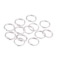 ห่วงซ้อน ห่วงพวงกุญแจ ห่วงคล้อง  ขนาด 10 มิล แพค 20 ชิ้น 10 mm Open Double Jump Rings for DIY / 20pcs