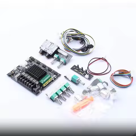 MT21S Bluetooth Digital Power Amplifier Board 50W+50W+100W 2.1 Channel Subwoofer Audio Stereo Amp Du