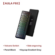 AULA | AULA F65 Mechanical Keyboard Three Mode Custom Wireless/Bluetooth/Wired Connection Full Key H