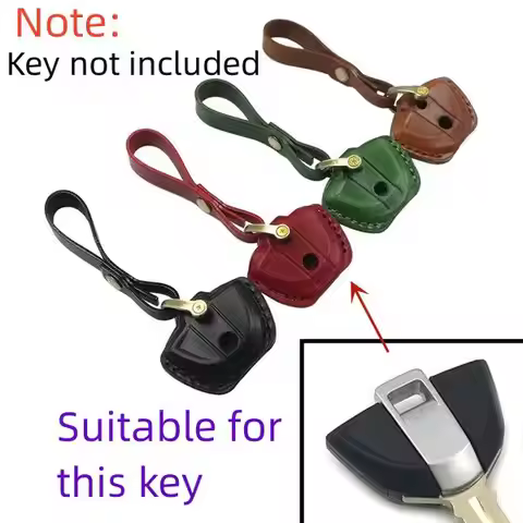 For BMW BMW R nineT R9T Scrambler F800GS F650GS R1200RT Motorcycle Handmade Leather Key Bag Keychain