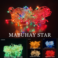 MABUHAY STAR 80L 4.5M / 100L 5.5M Christmas light rice bead lamp Steady/Dancing/Twinkle Fairy Light