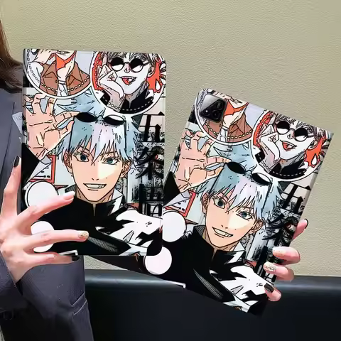 Manga J-Jujutsus K-Kaisens Tablet Case For Xiaomi Redmi Mi Pad 5 6 6s 7 SE Pro Max Ultra 12.4 12.5 1