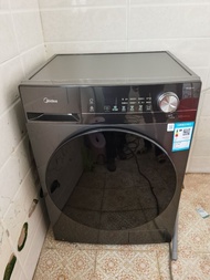 12公斤滾筒洗衣機大容量家用洗烘一體機蒸汽除菌1.1洗淨比12kg drum washing machine, large capacity, household washer-dryer combo