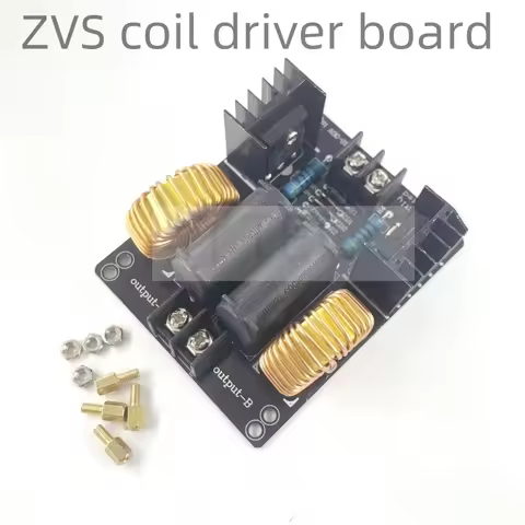 ZVS Coil Power Supply Tapless high voltage generator drive board induction heating circuit DC12-30V/