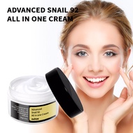 Advanced Snail 92 Cream | One-Step Hydration | Repair | Day Night Use | Collagen Boost Remover Anti 