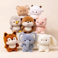 Mainan bantal perkahwinan, mainan patung babi comel, patung anak gajah, mainan kanak-kanak, teman ya