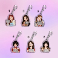 BABYMONSTER Merchandise RUKA RUKA Lee Cha-Ren AHYEON AHYEON Kawai Ruhua Zheng Ya-Ren Keychain 1931