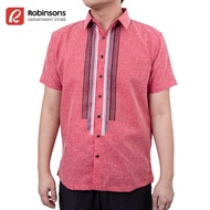 Obra ni Juan Inno Fit Polo Barong - Red (#0817) COD