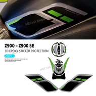 For Z900 Z 900 SE Motorcycle Fuel Tank 3D Sticker Protection Sticker Decal Knee Pad Sticker