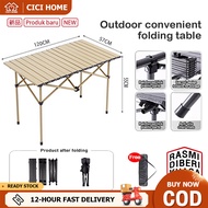 95CM Foldable camping Table Foldable Meja Outdoor Camping Table portable egg roll table