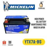 YTX7A-BS BATTERY MICHELIN JET VF3I185 JETZ125 SMSPORT ICON KARISMA COMEL EVOZ DTM150 VR125 ELIT125 P