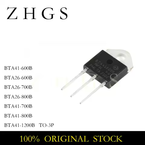 5PCS BTA41-600B TO-3P BTA41-600 BTA41600B BTA41-800B BTA41-700B BTA26-600B BTA26600B BTA26-700B BTA4