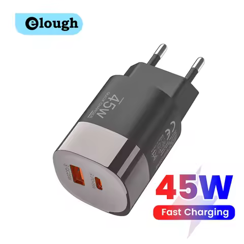 45W Quick Charger USB C Charger Mobile Phone Fast Charging PD25W Quick Charge USB Type C Charger EU/