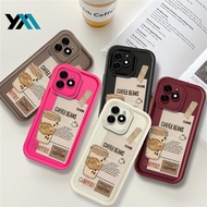 Simple Coffee Beans Campfire Coffee Cafe Phone Case For OPPO F7 F5 F9 Reno 2f 2z 5f 5 Lite OPPO A96 