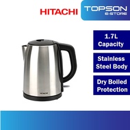 Hitachi Japan HEK-E60 Stainless Steel Electric Cordless Jug Kettle 1.7L Water Boiler