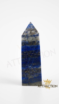 [ ร้าน กฎแรงดึงดูด ATTRACTION SHOP ] หินมงคล ลาพิส ลาซูลี (Lapis lazuli) ทรงแท่งพลังงาน หินแห่งภูมิป