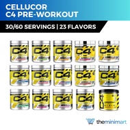 Cellucor C4 Original Pre Workout - 30/60 Servings, Explosive Energy, Enhanced Focus