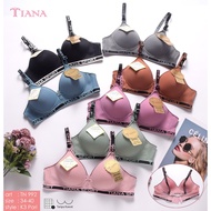 Tiana 992 Bra Size 34-40 Cup A 3 Hooks Wire-Free Thin Foam