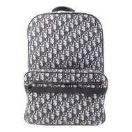 Dior 帆布Safari Backpack銀扣背包