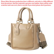 กระเป๋าถือสำหรับผู้หญิงกระเป๋าสะพายข้างแบบย้อนยุคหนังแท้มีสายคล้องไหล่2เส้น1870