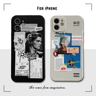 ขอบตรง เคสไอโฟนสีขาว เคสไอโฟน13 13pm เคสไอโฟน11 Apple 12 ซิลิโคนแบบนิ่ม iPhone7plus ซิลิโคนมือถือเชลล์ iPhone11 Pro Max เคสไอโฟน7พลัส case iPhone13Pro max iPhone8plus i7 + เต็มตู้ A iPhone12mini