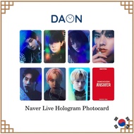 Enhypen Dimension: Answer Naver Live Photocard