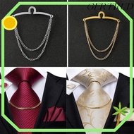 GERTRUD Tie Clip Formal Tie Accessories Shirt Chain Buckle Necktie Accessories Wedding U-shaped Tie 