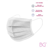 BROADWAY GEMS 3-Ply Disposable Surgical Face Masks ( White Color )