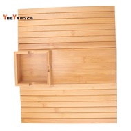 Sofa Armrest Tray Couch Cup Holder,Bamboo Tray with Cup Holder,Bamboo Couch Cup Holder Tray Foldable