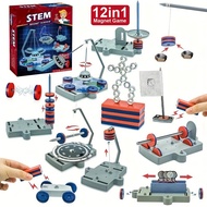 doubleYX Magnetic Science Kit 12-in-1 Science Kit Toys Science Experiments STEM Educational DIY