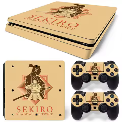 Sekiro shadows the twice Best Sell Design Skin Sticker for PS4 Slim Console and Controllers