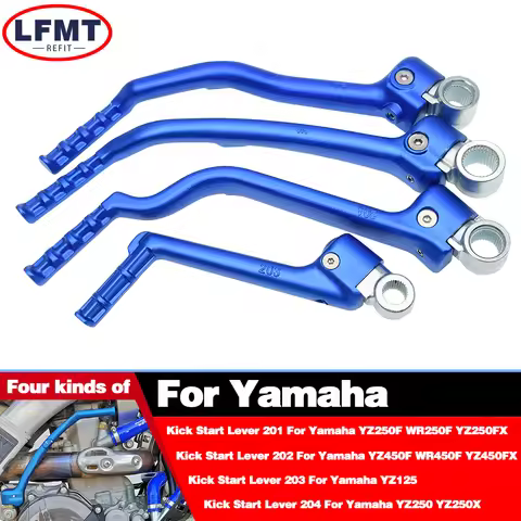 Motorcycle CNC Forged Kick Start Starter Lever Pedal For Yamaha YZ WR 125 250 250X 250F 450F 250FX 4