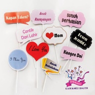 Photobooth Props/Photo Props/Birthday/Wedding/Graduation