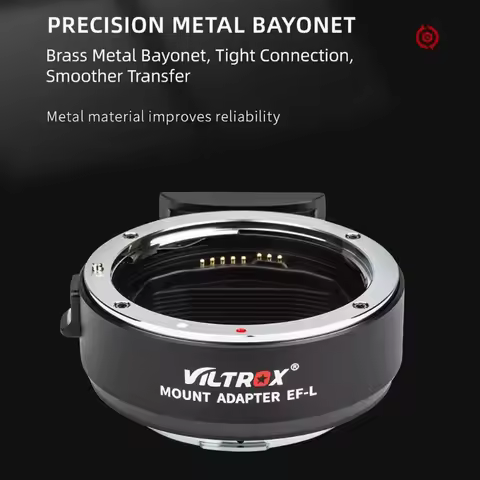 VILTROX EF-L Pro EF-L Auto Focus Lens Mount Adapter For Canon EF EF-S to Leica Panasonic Sigma SL2 P