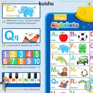 HUISHU Electronic Alphabet Wall Chart, Sound Effects Musical Features Talking ABC Poster, Portable I