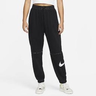 S.G NIKE NSW Pants DM6206-010 黑 女款 街頭 勾勾 抽繩 運動 休閒 縮口褲 長褲