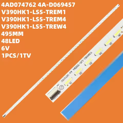 LED Backlight Strip FOR PANASONIC TX-L39EM5B 39/210G V390HK1-LS5-TREM4 39k310 Dp39e23t Ptv4003led 4A