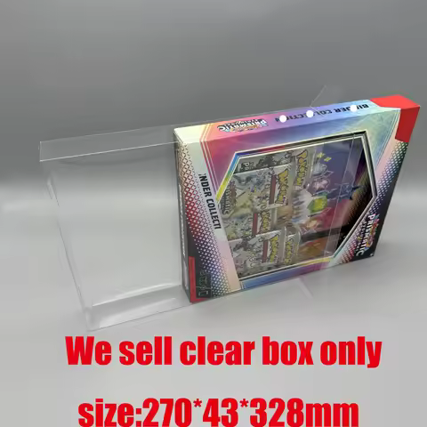 Exclusive Eevee Heroes Binder Box for US Pokemen SV8.5 Prismatic Evolutions Card Collection Storage 