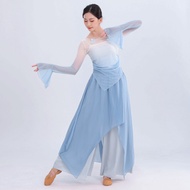 Blue Dance Costume Chinese Dance Costume Classical Dance Costume