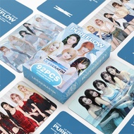 Ready Stock 92 Photocards LESSERAFIM Album PUREFLOW Merchandise Photo Card Star Sticker LOMO Card