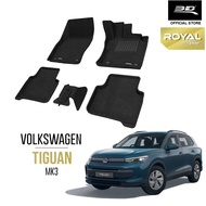 3D ROYAL Car Mat Volkswagen Tiguan MK3 (2024 - Present)
