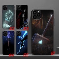 Soft Phone Case For iPhone 11 Pro Max 12 Pro Max 12 Mini 13 Pro Max Cover Thor's Hammer