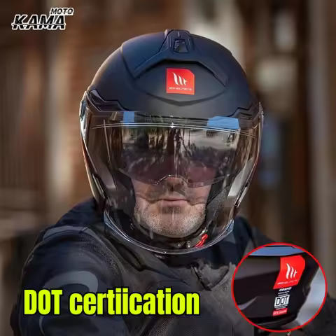 MT Motorcycle Helmet MT Cosmo SV 3/4 Open Face Helmet Men Women Breathable Double Lenses Tail Jet Sc
