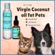 ◄ ❏ Virgin coconut oil for dog