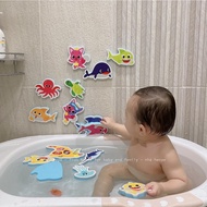 Pinkfong BABY SHARK Bathroom Toy STICKER Set For BABY