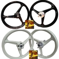 ENKE 3 BATANG Y15ZR/Y16ZR/ Y15/ Y16 + CUSTOM CHROME HUB SPORT RIM