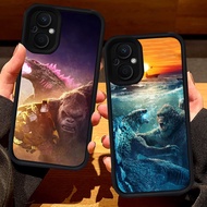S71 Godzilla vs Kong Casing for OPPO Reno 7 8 7Z Find X5 Lite 8Z 5G black